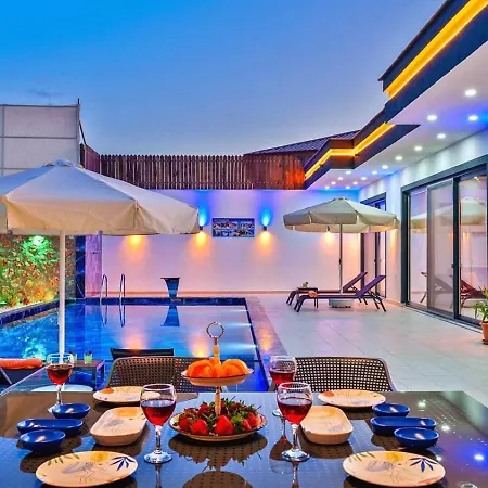 Cavdir 2 Bedroom Secluded With Private Pool Hot Tub * 卡尔坎