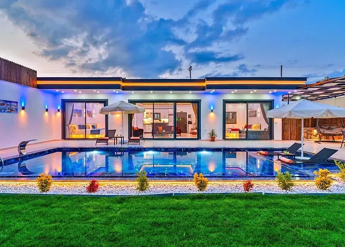 Cavdir 2 Bedroom Secluded With Private Pool Hot Tub Villa Kalkan