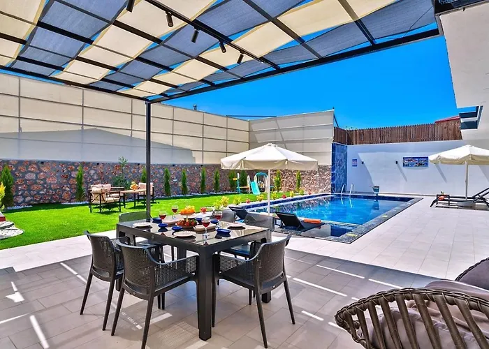 Cavdir 2 Bedroom Secluded With Private Pool Hot Tub Kalkan