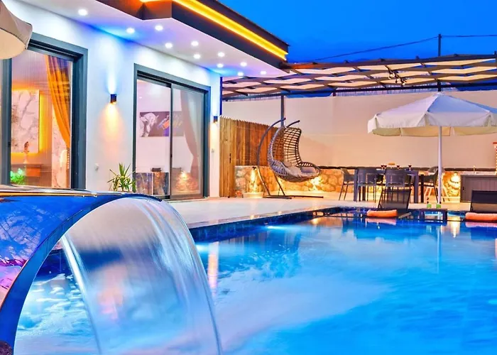 Cavdir 2 Bedroom Secluded With Private Pool Hot Tub * Kalkan