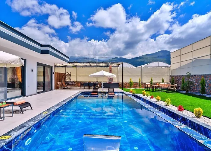 Villa Cavdir 2 Bedroom Secluded With Private Pool Hot Tub Kalkan