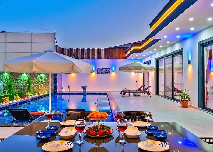 Cavdir 2 Bedroom Secluded With Private Pool Hot Tub * Kalkan